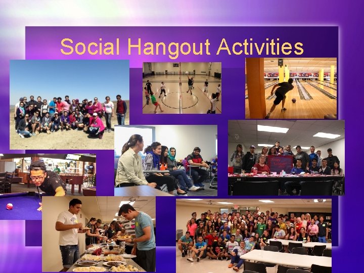 Social Hangout Activities 