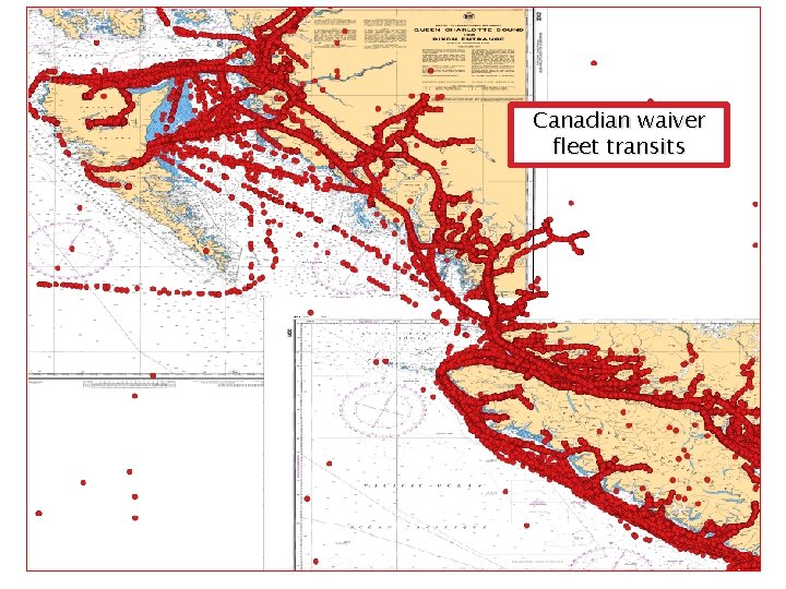 Canadian waiver fleet transits 