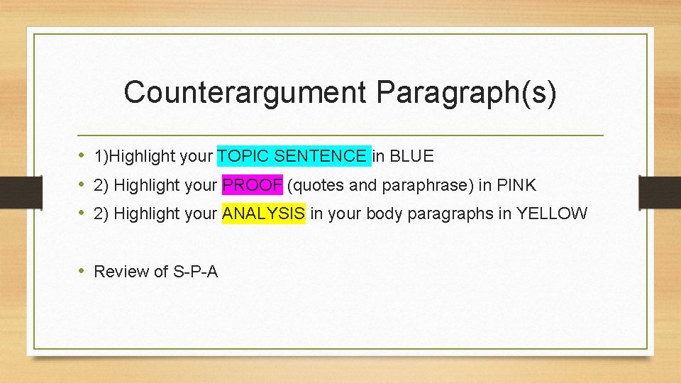 Trial Paper Edit 1 Quality of Content Objective