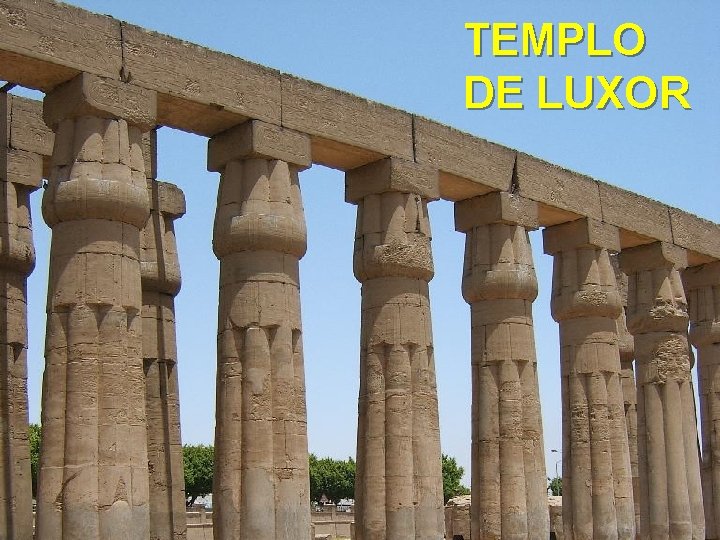 TEMPLO DE LUXOR 