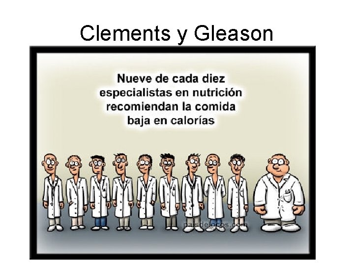 Clements y Gleason 