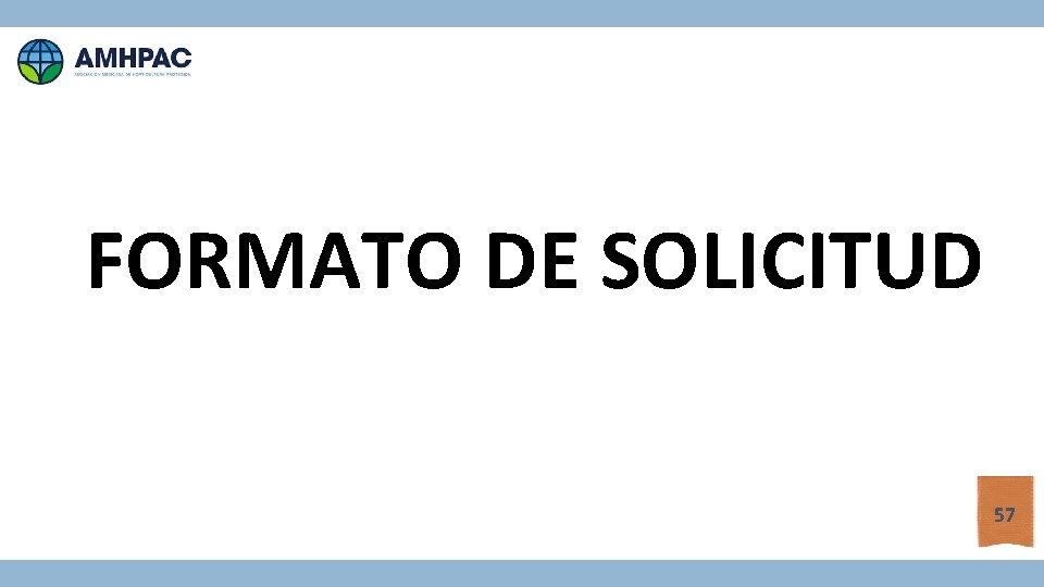 FORMATO DE SOLICITUD 57 