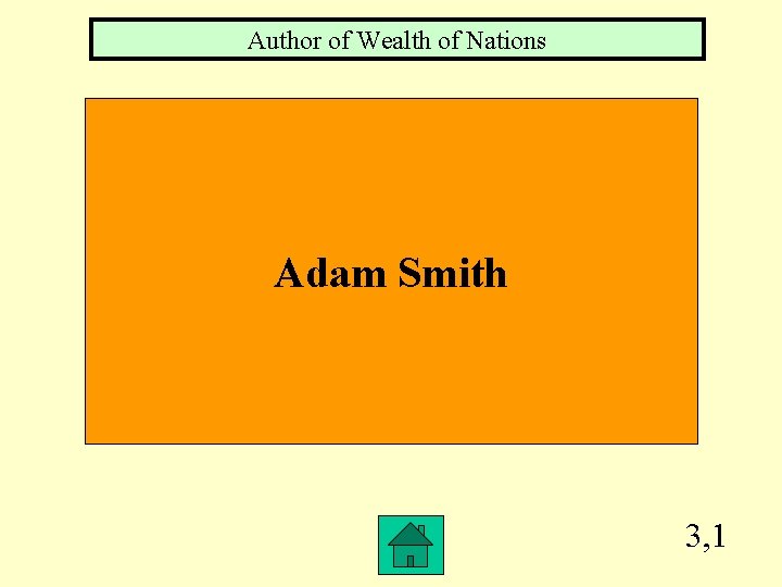 Author of Wealth of Nations Adam Smith 3, 1 