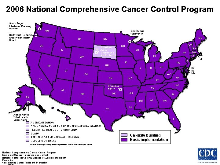 2006 National Comprehensive Cancer Control Program South Puget Intertribal Planning Agency Fond Du Lac