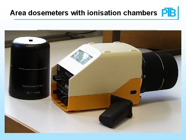 Area dosemeters with ionisation chambers 