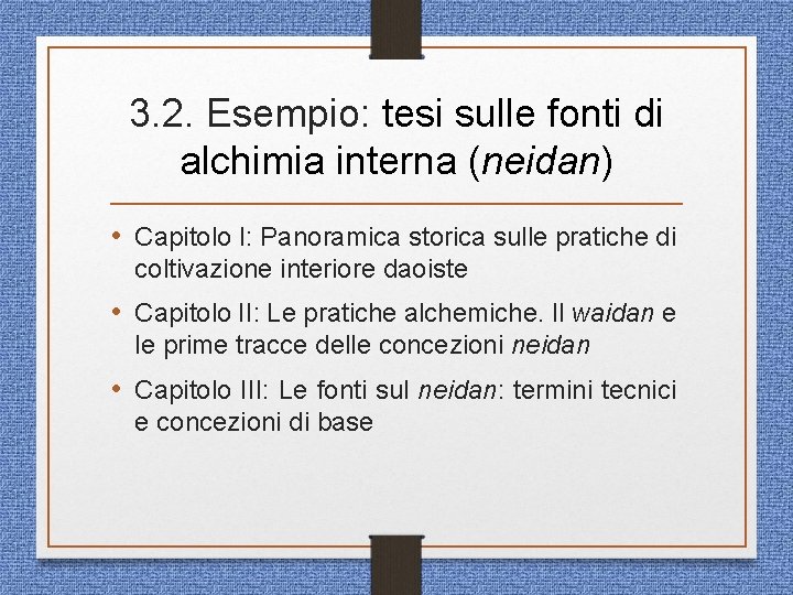 Norme per la stesura della tesi Docente Maurizio