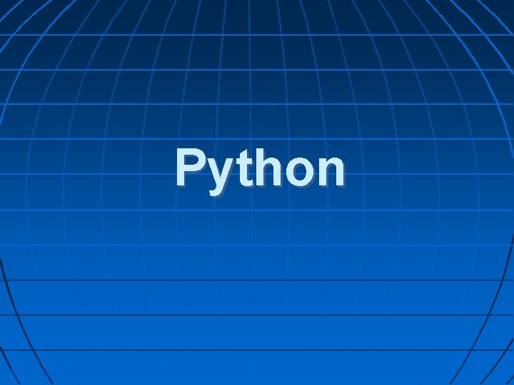 Python 