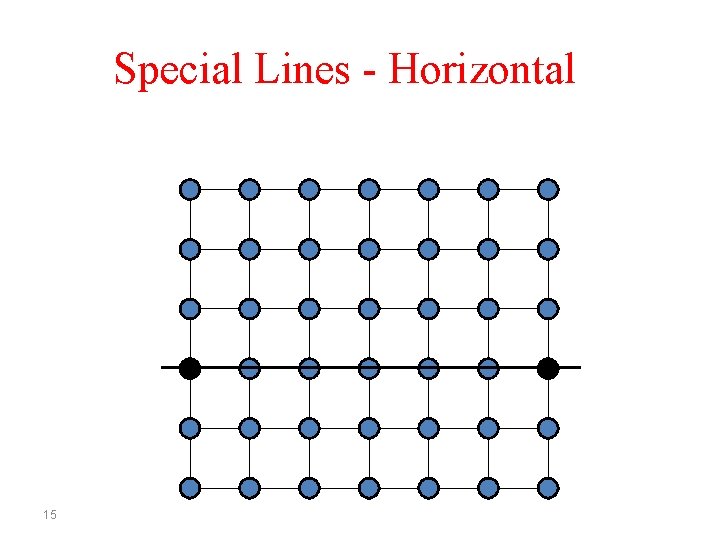 Special Lines - Horizontal 15 