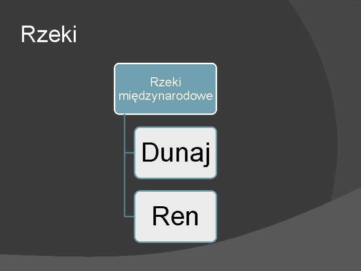 Rzeki międzynarodowe Dunaj Ren 