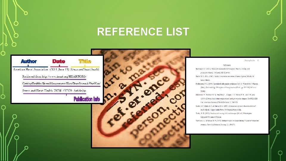 REFERENCE LIST 