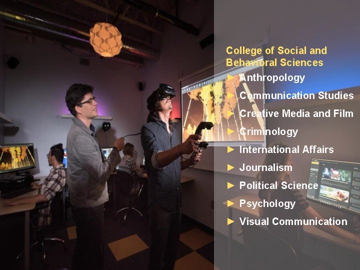 College of Social and Behavioral Sciences ► Anthropology ► Communication Studies ► Creative Media