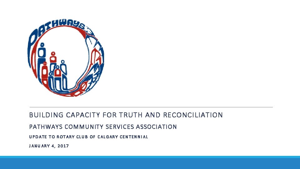 BUILDING CAPACITY FOR TRUTH AND RECONCILIATION PATHWAYS C OMMUNITY SERVIC ES AS SO CIAT