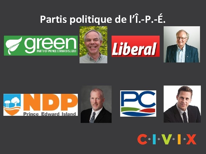 Partis politique de l’Î. -P. -É. 