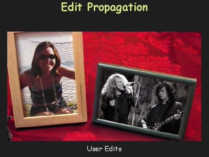 Edit Propagation User Edits 