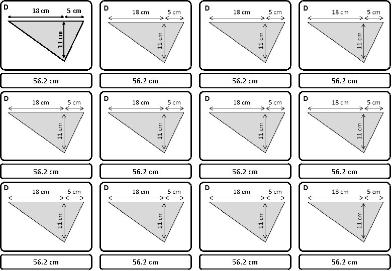 18 cm 5 cm 11 cm D 56. 2 cm 56. 2 cm 