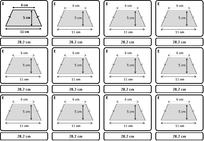 E 6 cm 5 cm 11 cm 28. 2 cm 28. 2 cm 