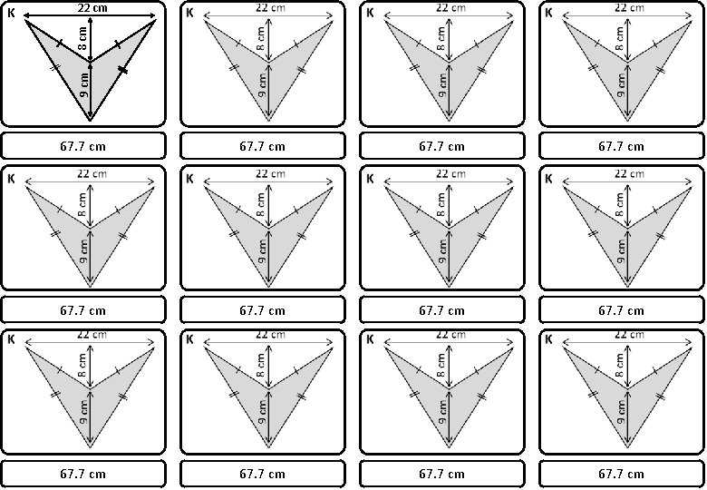 8 cm 22 cm 9 cm K 67. 7 cm 67. 7 cm 