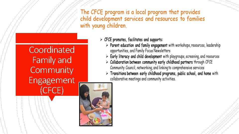 Coordinated Family and Community Engagement (CFCE) 
