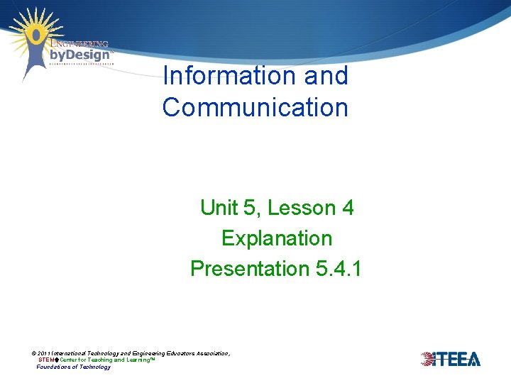 Information and Communication Unit 5 Lesson 4 Explanation