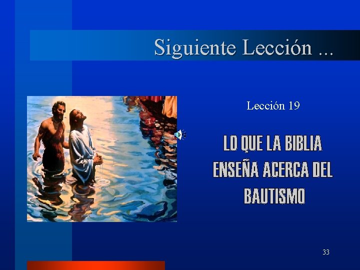 CURSO LA FE DE JESS Leccin 18 1