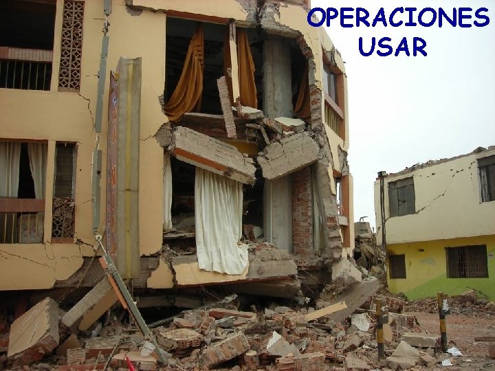OPERACIONES USAR 