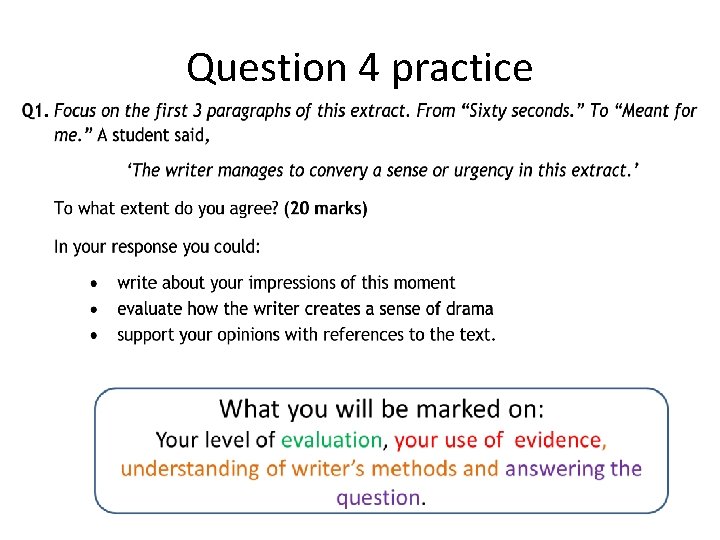 Question 4 practice 