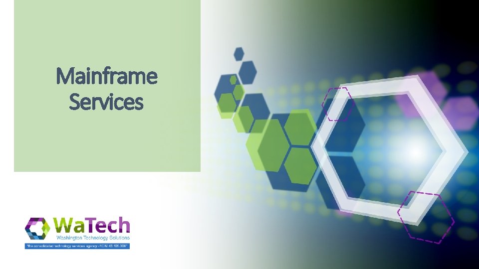 Mainframe Services 