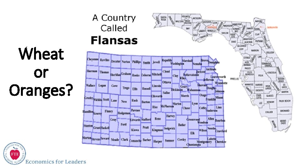 Wheat or Oranges? 