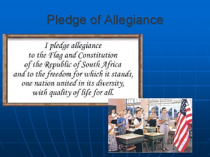 Pledge of Allegiance 