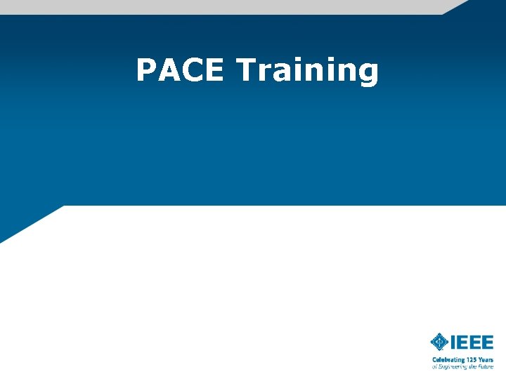 PACE Training 