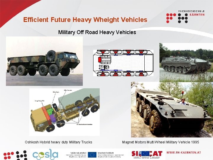 Efficient Future Heavy Wheight Vehicles Military Off Road Heavy Vehicles Oshkosh Hybrid heavy duty