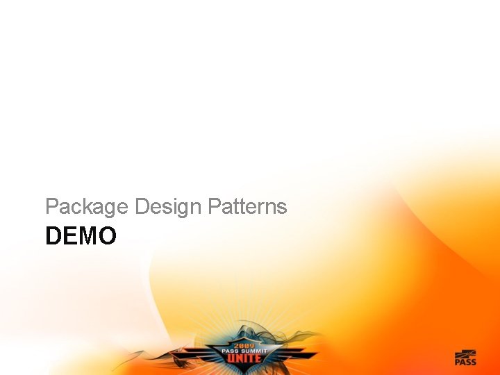 Package Design Patterns DEMO 