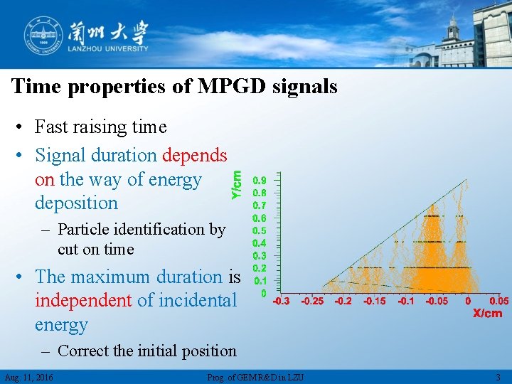 Time properties of MPGD signals • Fast raising time • Signal duration depends on