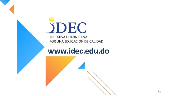 www. idec. edu. do 72 