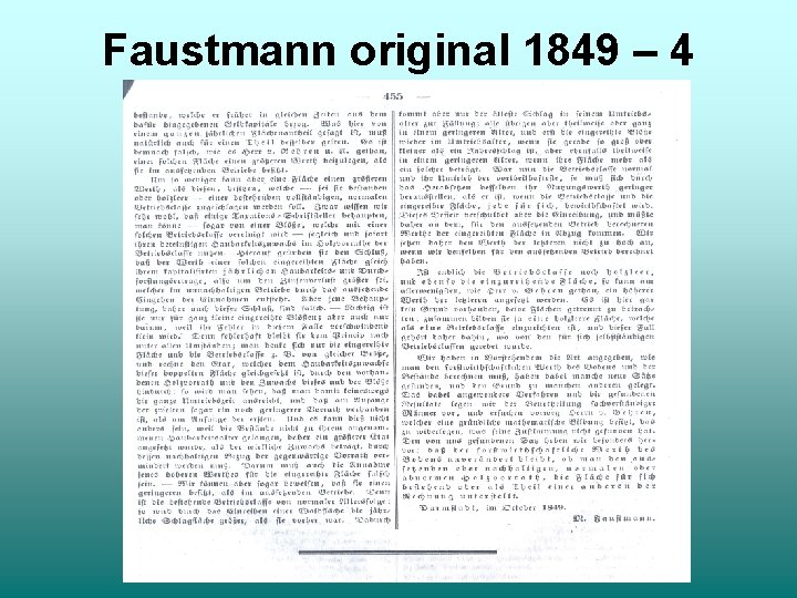 Faustmann original 1849 – 4 