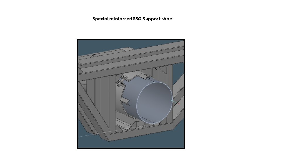 Special reinforced SSG Support shoe 