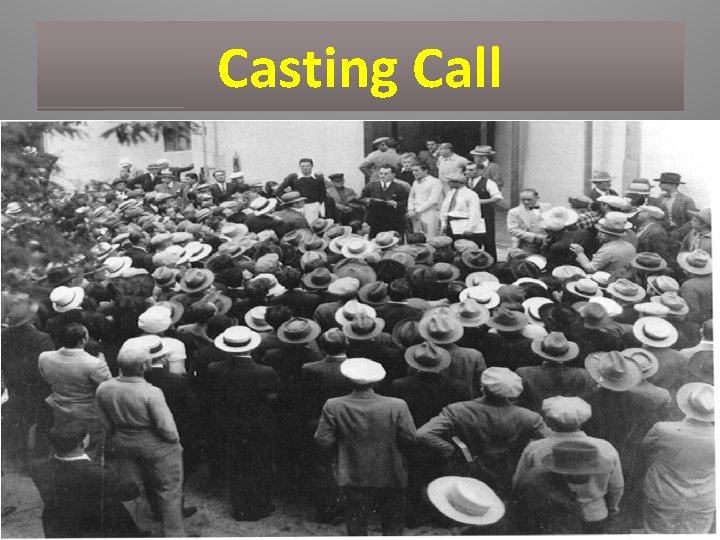 Casting Call 