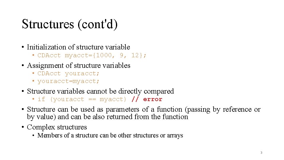 CS 13012 Computer Science IB Object Oriented Programming