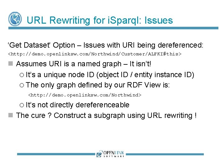 URL Rewriting for i. Sparql: Issues ‘Get Dataset’ Option – Issues with URI being URL Rewriting for i. Sparql: Issues ‘Get Dataset’ Option – Issues with URI being
