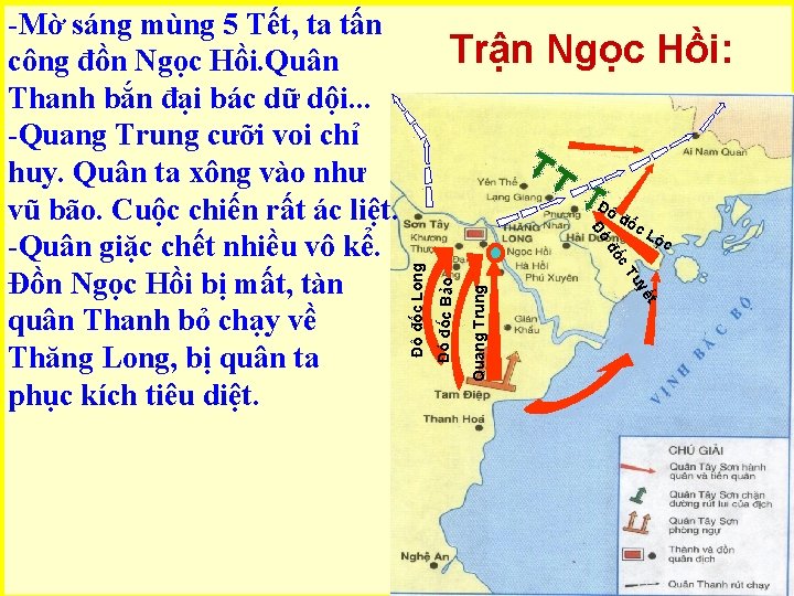 Trận Ngọc Hồi: Đô Đô đố c. L ộc Quang Trung Đô đốc Bảo