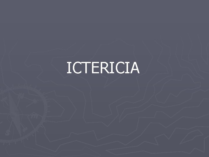 ICTERICIA 