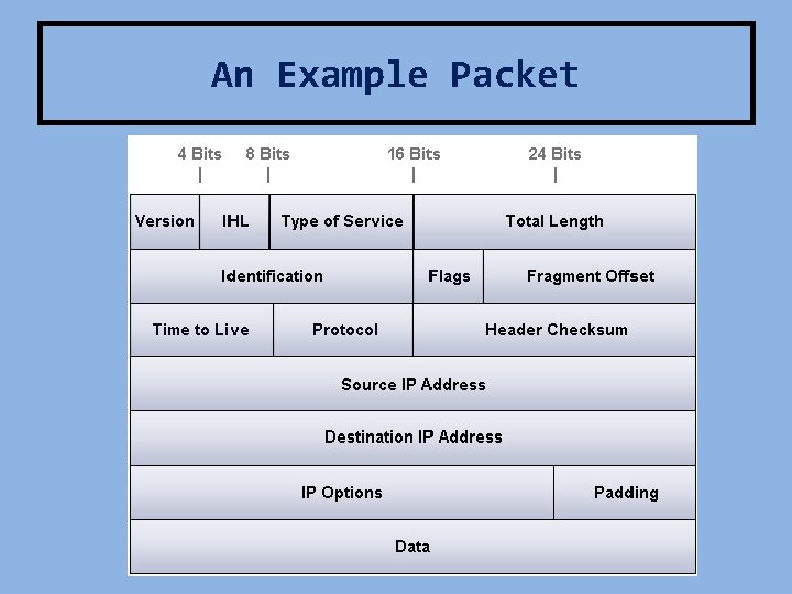An Example Packet 