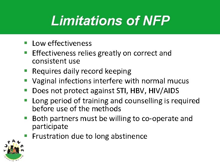 Limitations of NFP § Low effectiveness § Effectiveness relies greatly on correct and consistent