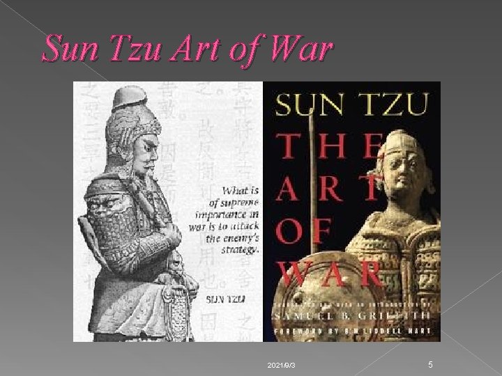 Sun Tzu Art of War 2021/9/3 5 