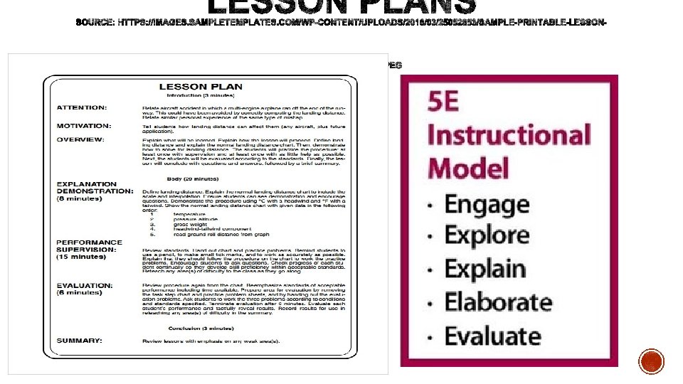 BEST PRACTICES HOW LESSON PLANS AND COMPETENCY BASED