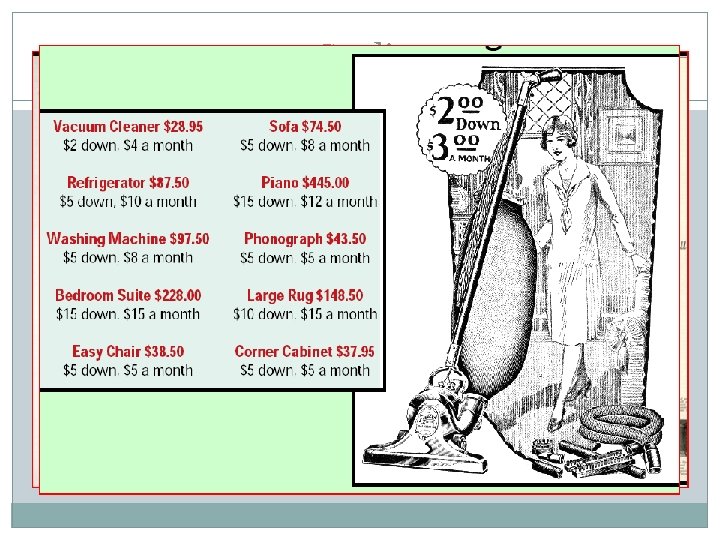 Credit �The 1920’s also had a boom in advertising. Advertisers used techniques to make Credit �The 1920’s also had a boom in advertising. Advertisers used techniques to make