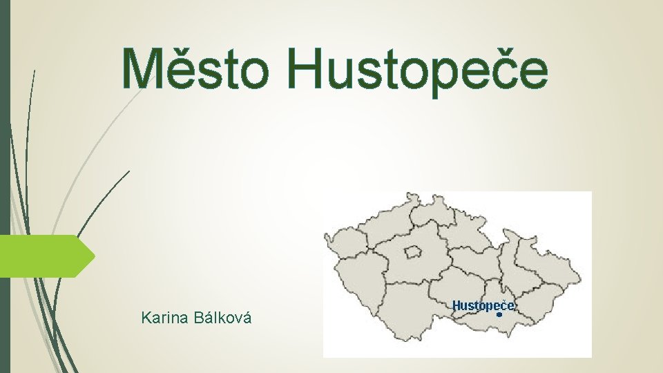 Město Hustopeče Karina Bálková 