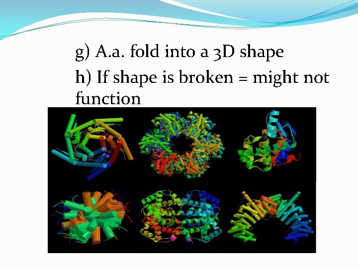 g) A. a. fold into a 3 D shape h) If shape is broken