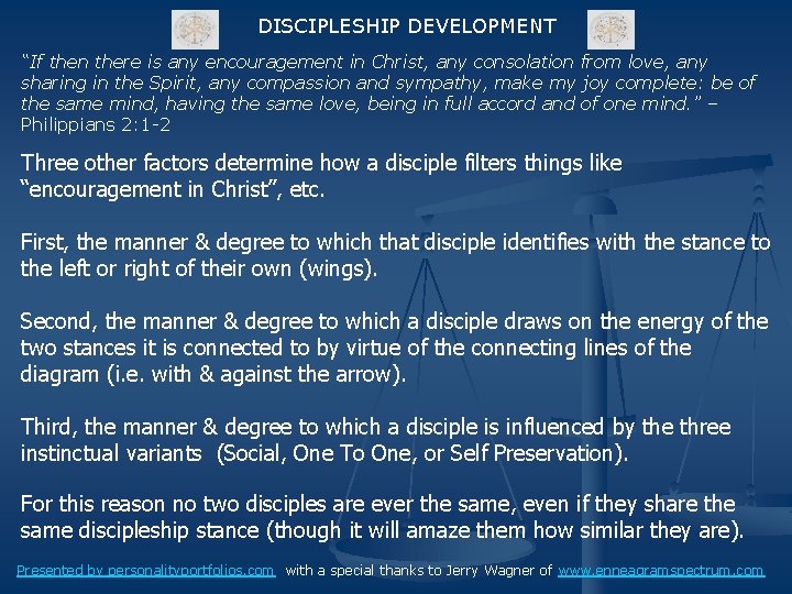 DISCIPLESHIP DEVELOPMENT “If then there is any encouragement in Christ, any consolation from love,