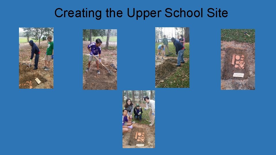 Creating the Upper School Site 